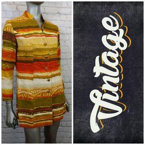 Vintage Lady R Rough Rider Inc. Linen Blend Jacket - B1